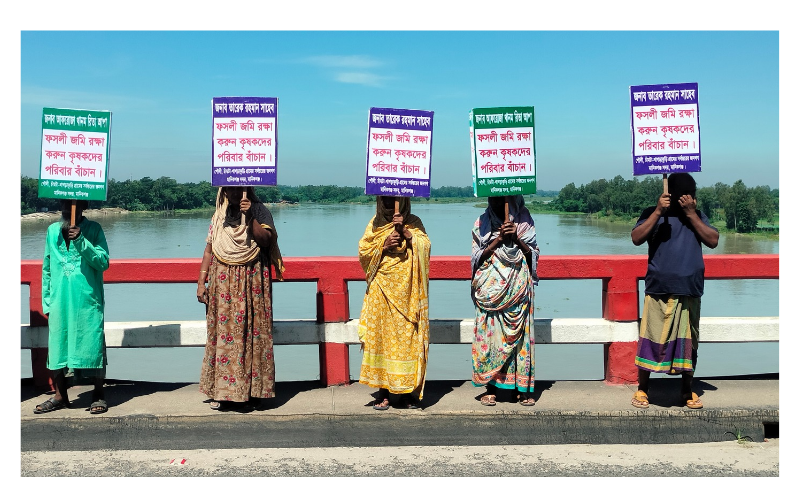 কালীগঙ্গা নদীর তীরবর্তী এলাকার মানুষের বেঁচে থাকার আকুতি